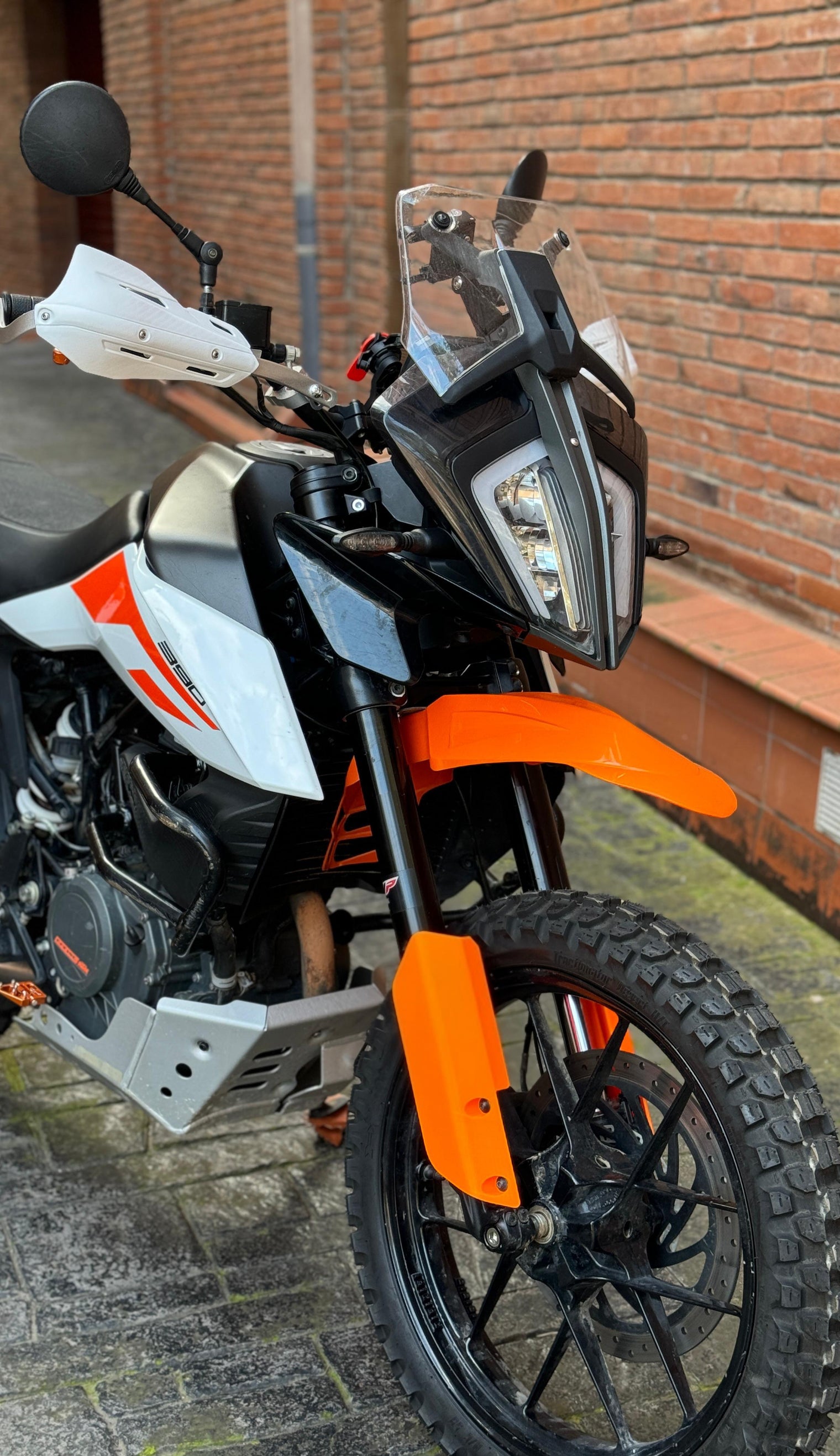 KTM 390 Adventure Gabelschutz
