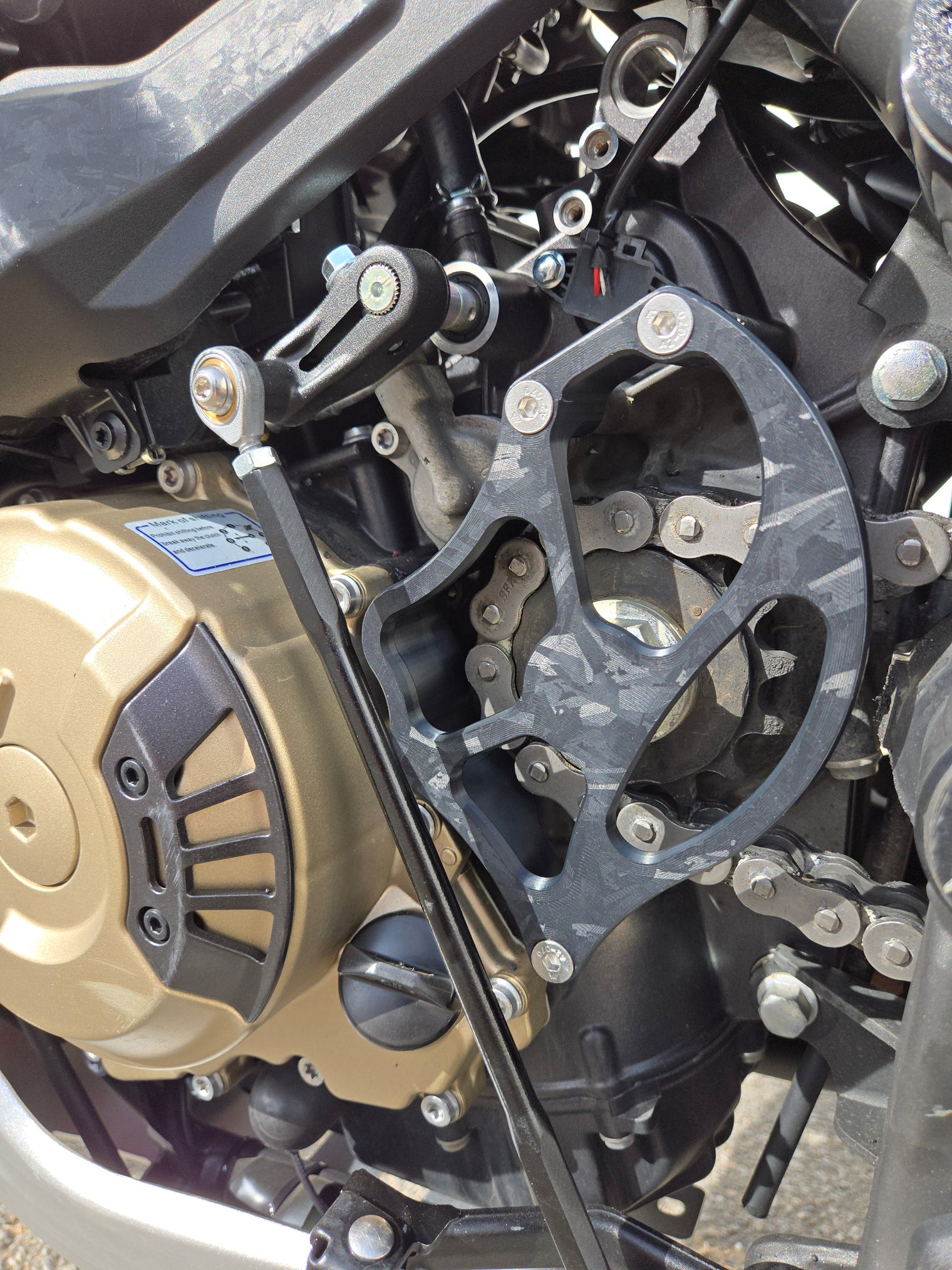 Tapa Piñon Voge DS800X Rally