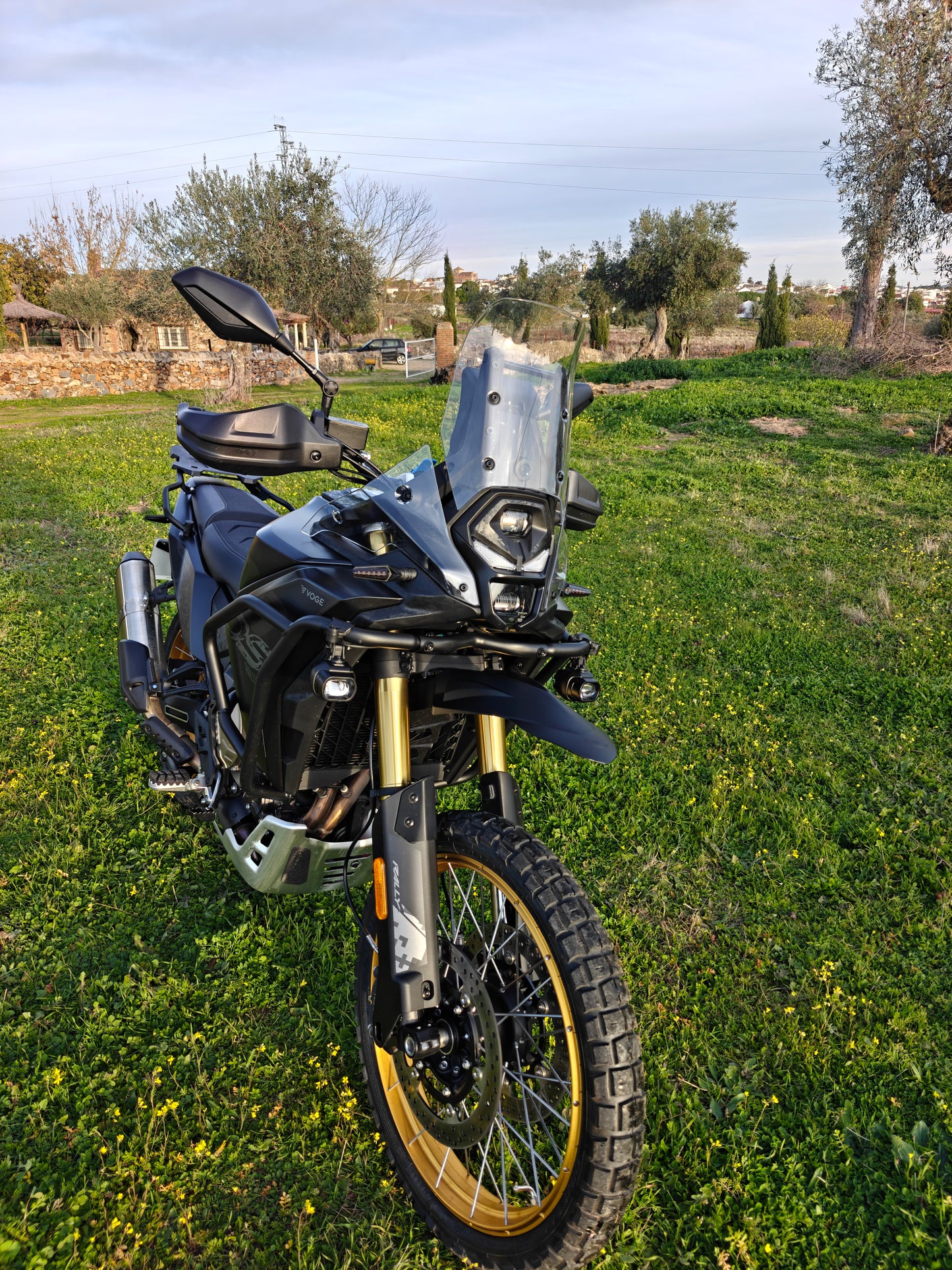 Guardabarros alto Voge DS800X Rally