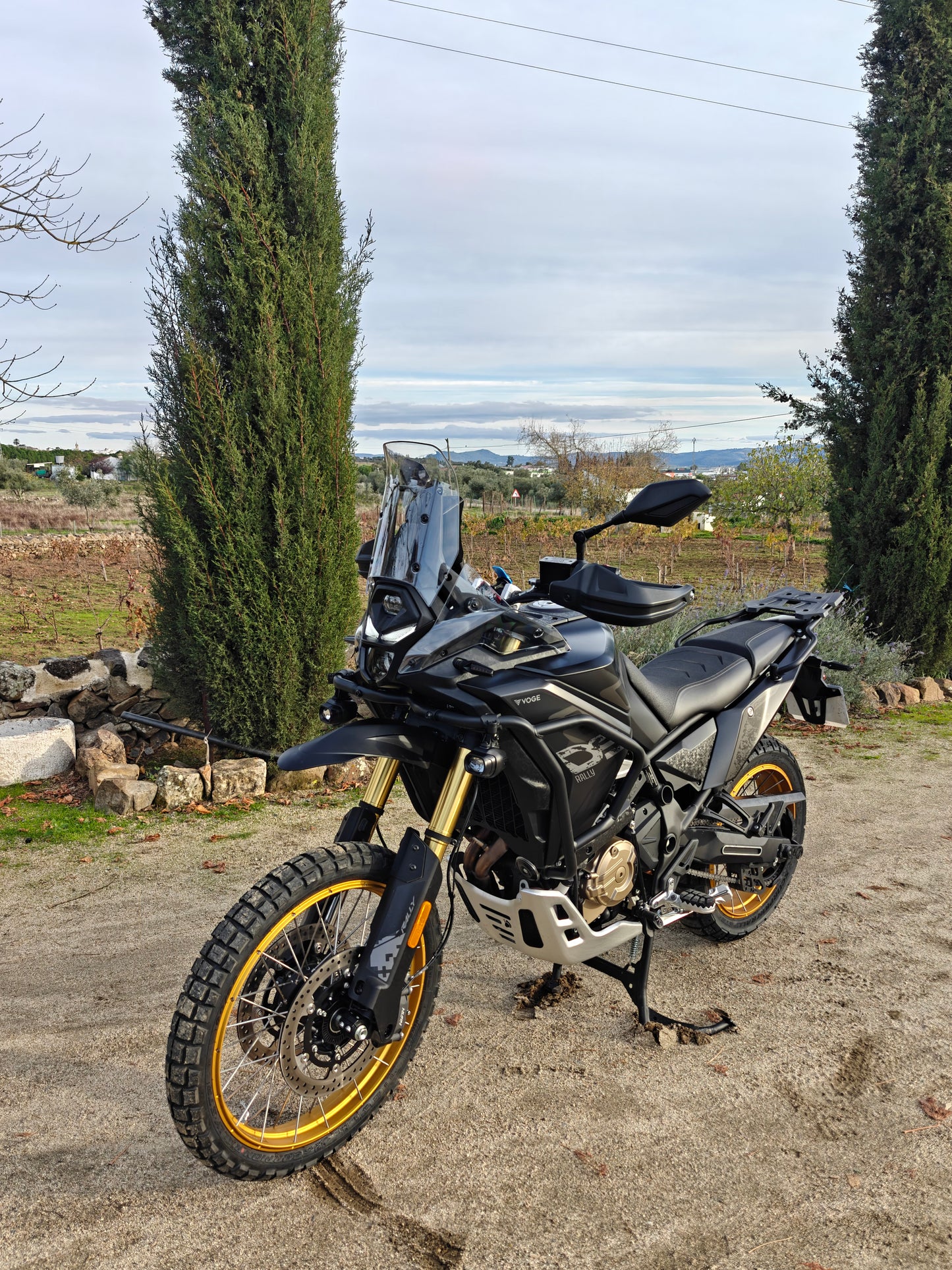 Guardabarros alto Voge DS800X Rally