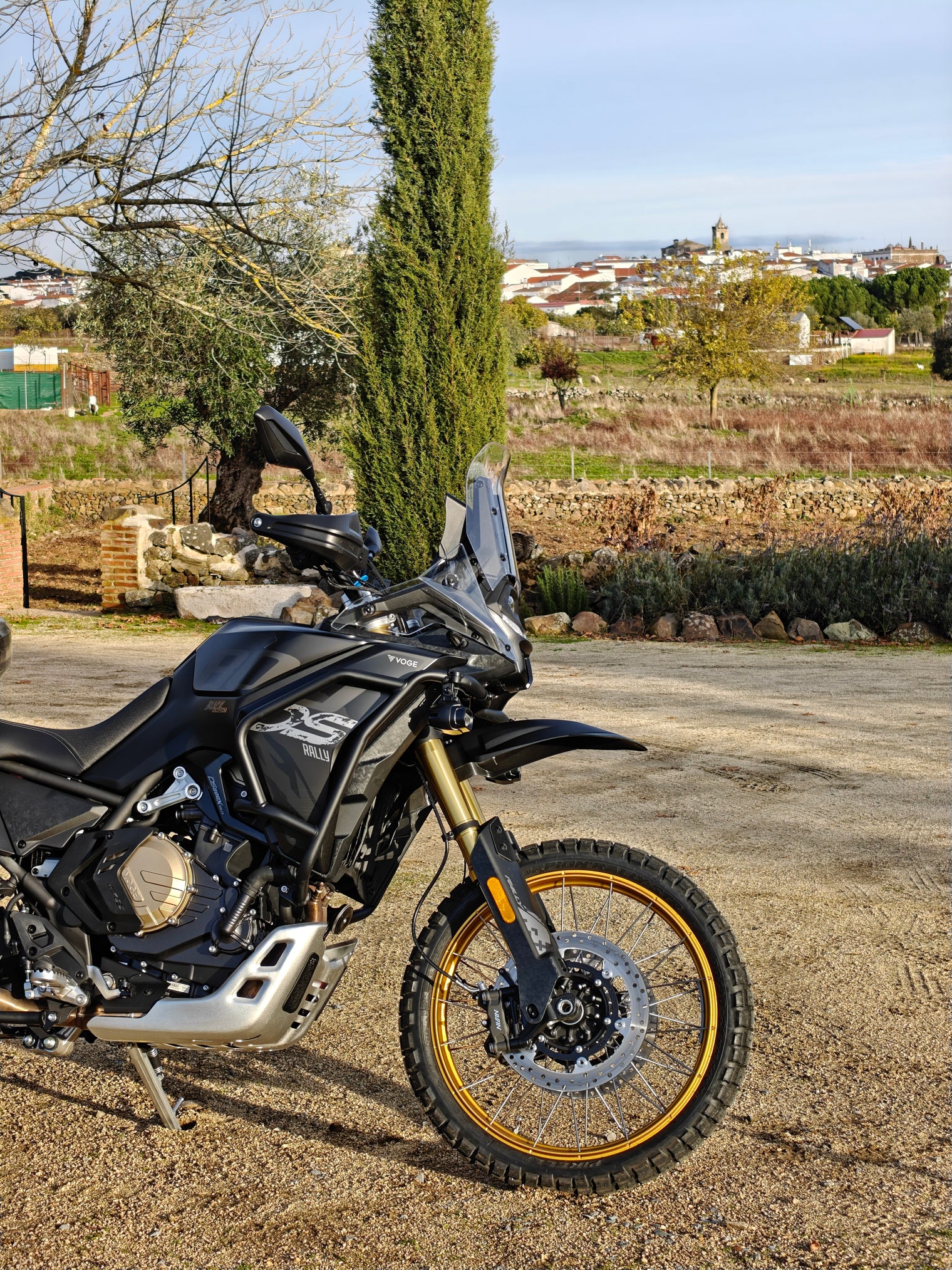 Guardabarros alto Voge DS800X Rally