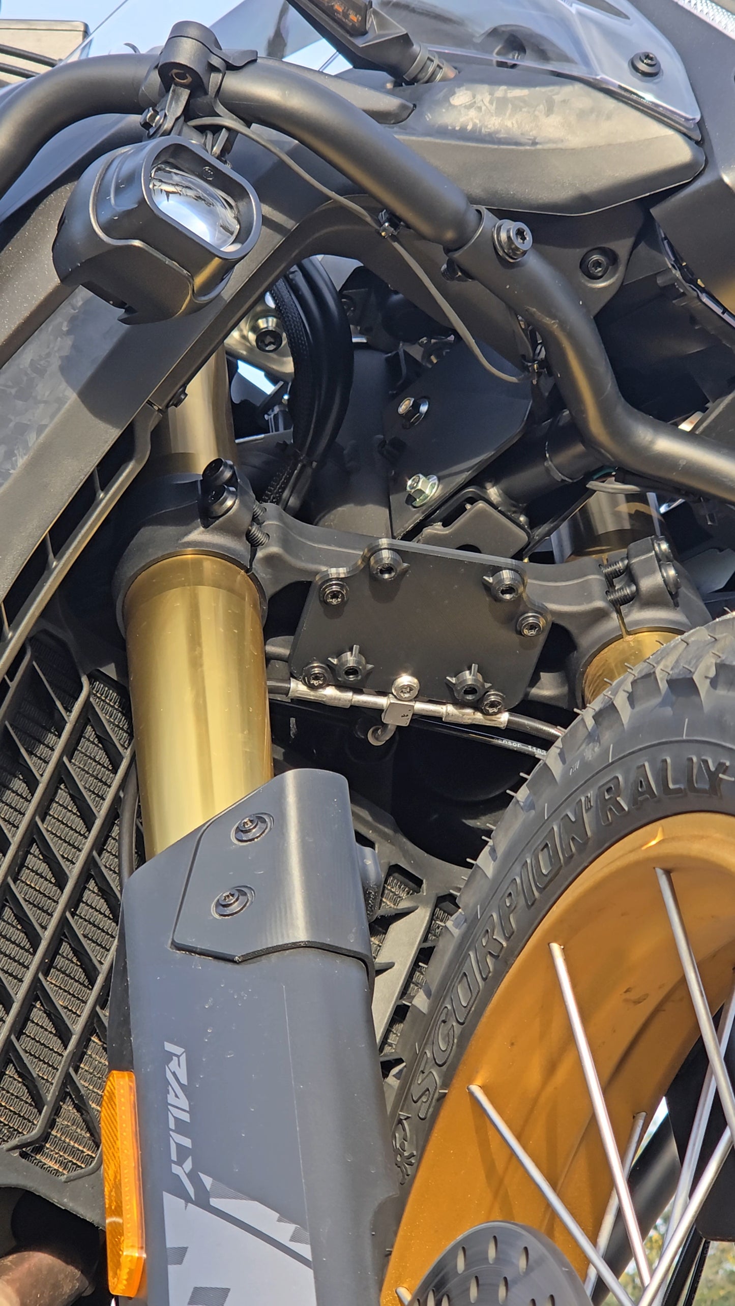 Guardabarros alto Voge DS800X Rally